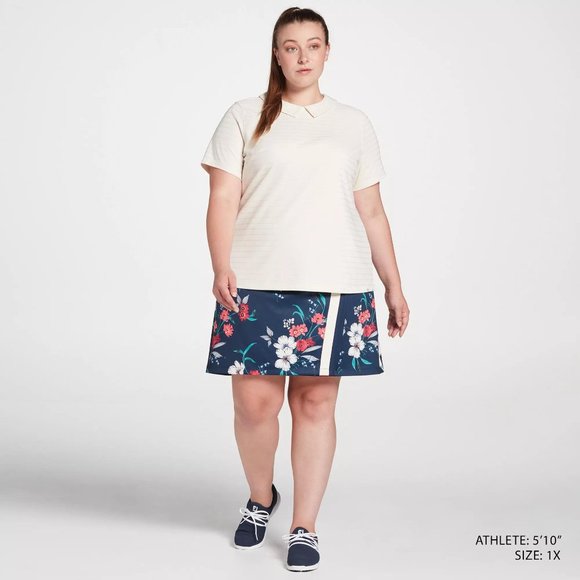 NWT Lady Hagen Women's Garden Floral Wrap 16.5'' Golf Skort - Picture 3 of 7